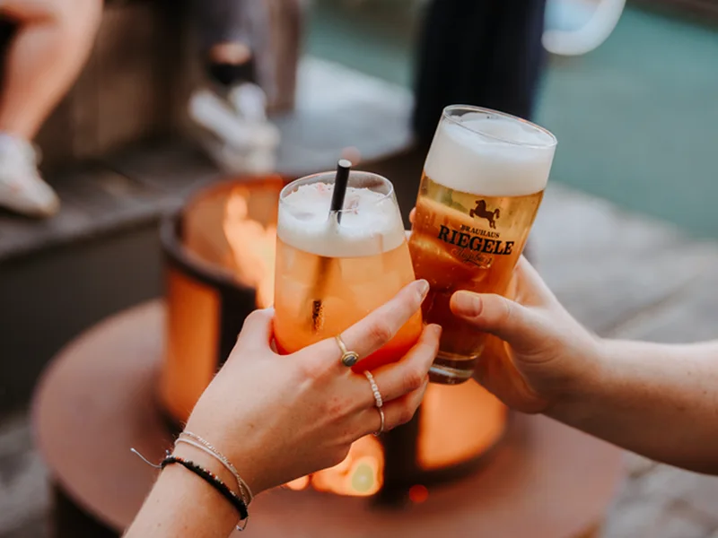 Lagerfeuer & Drinks | Riegele