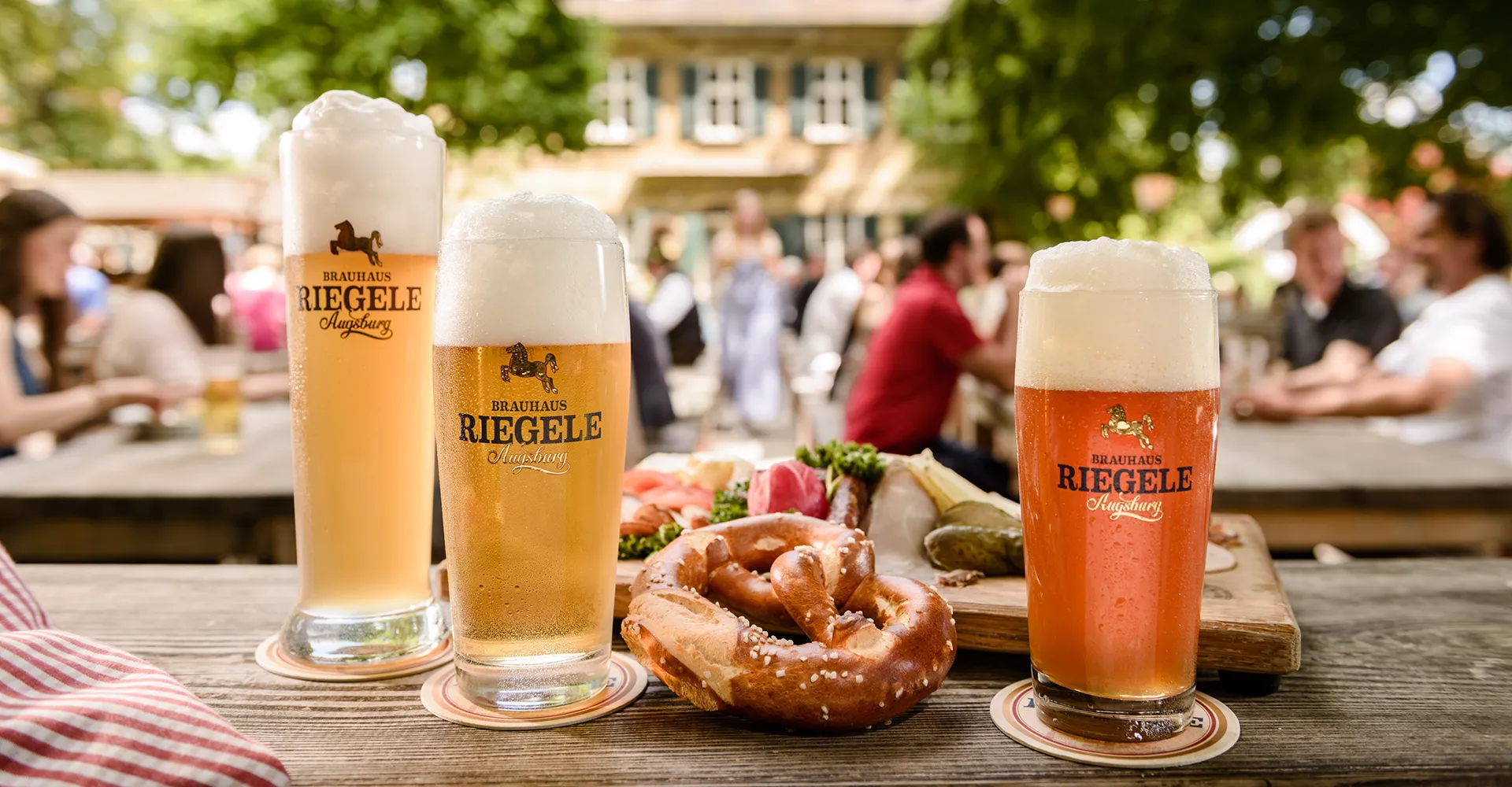 Es ist wieder Biergartenzeit! | Riegele