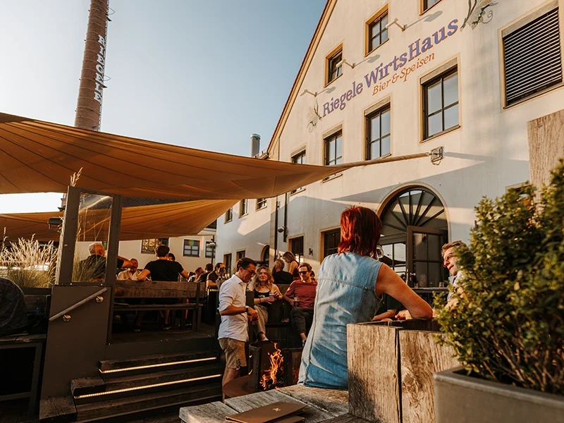 Unsere Sonnenterrasse | Riegele